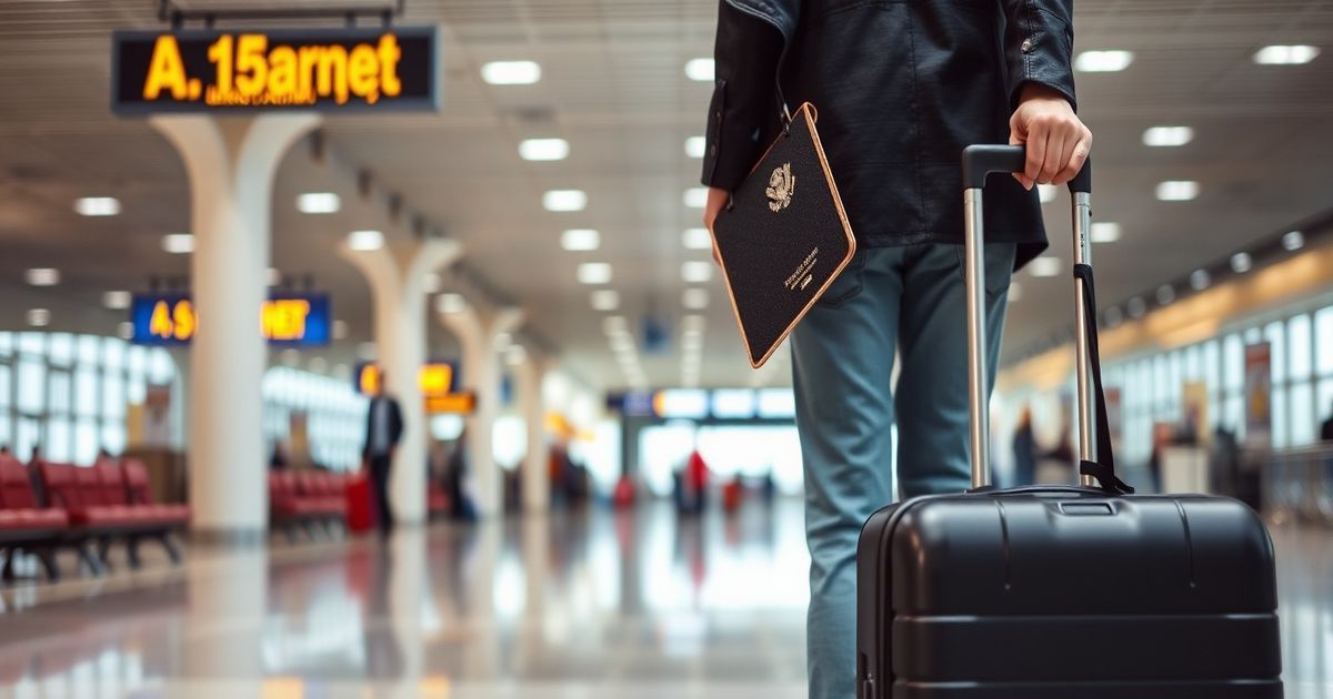 Model traveling internationally for fashion career