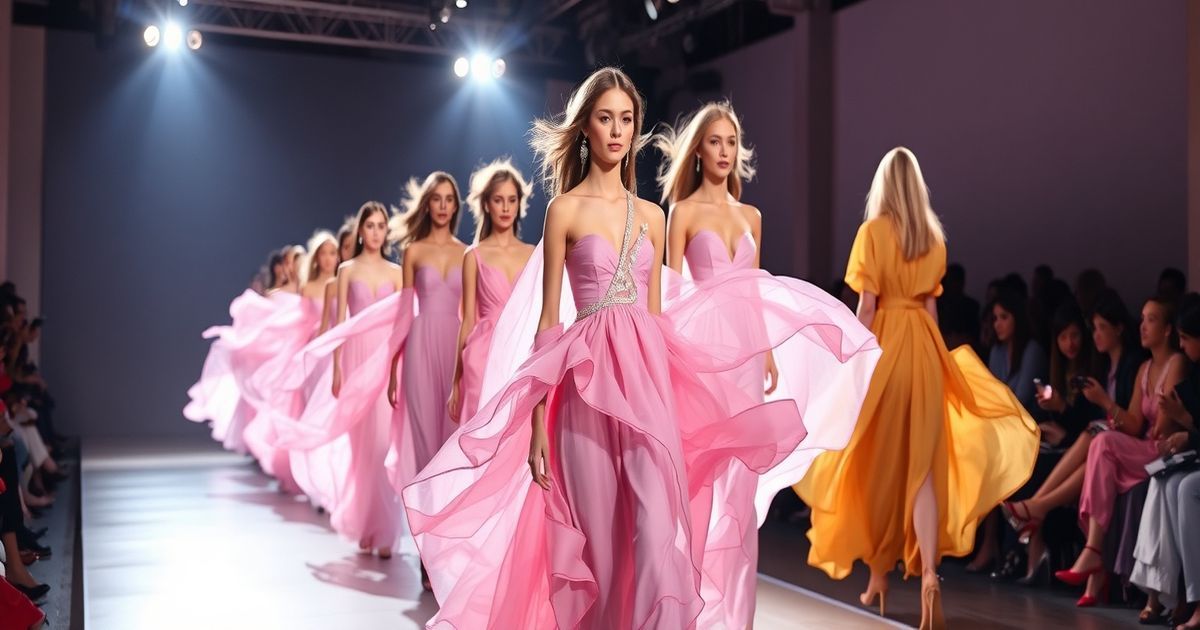 Spring 2025 fashion runway show