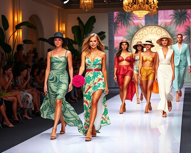 Runway casting — Miami Fashion Week Spring/Summer 2027, resort and swimwear collections, Art Deco venue