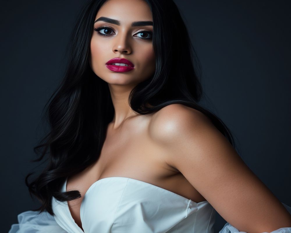 Aanya Kapoor high fashion editorial