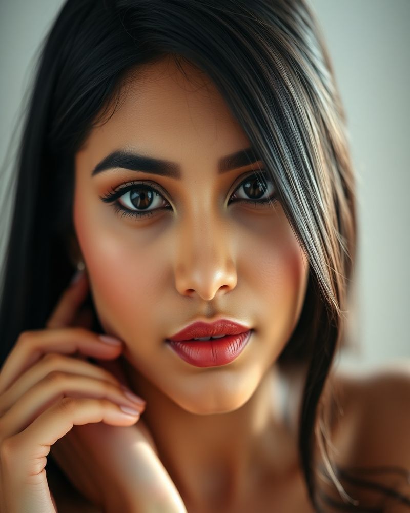 Aanya Kapoor beauty close-up portrait