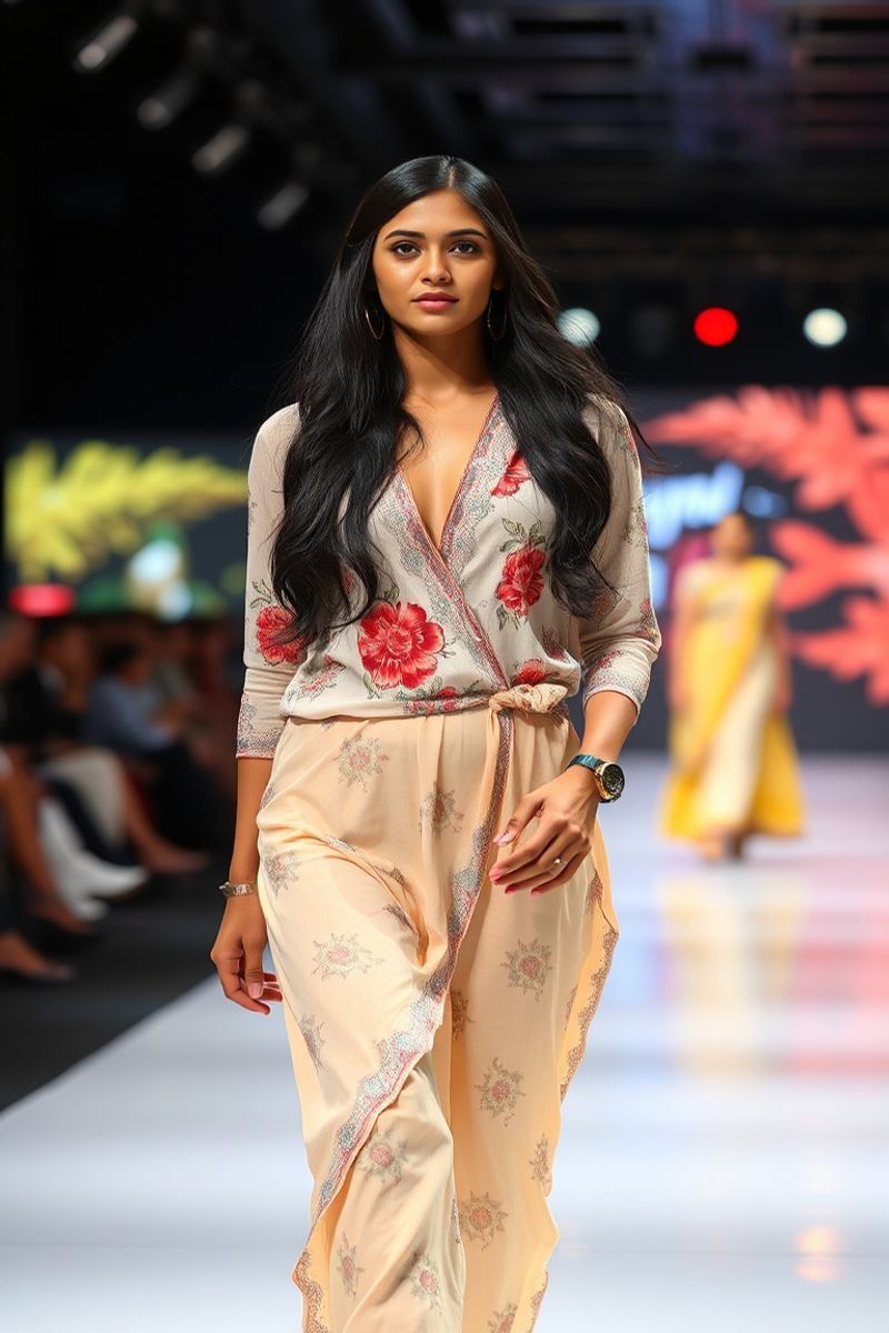 Aanya Kapoor fashion runway walk