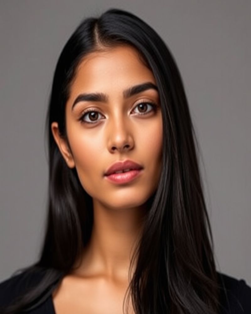 Aanya Malhotra professional headshot, studio lighting
