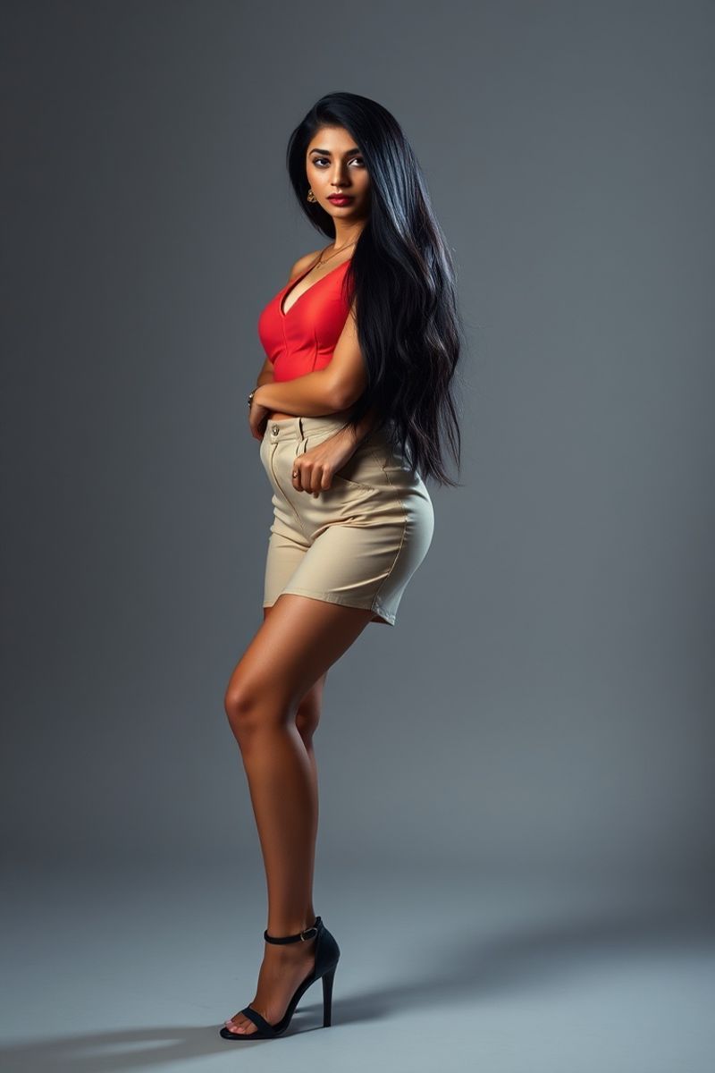 Aanya Malhotra full body editorial pose