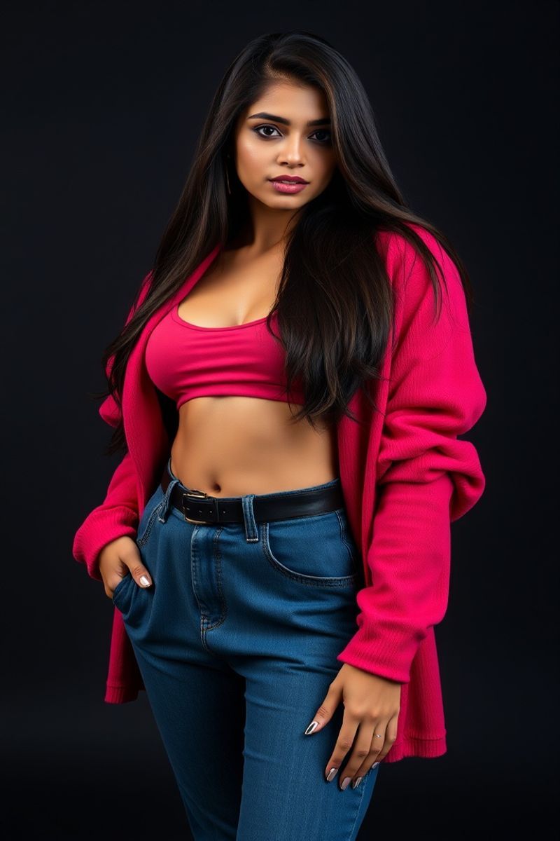 Aanya Sharma full body editorial pose