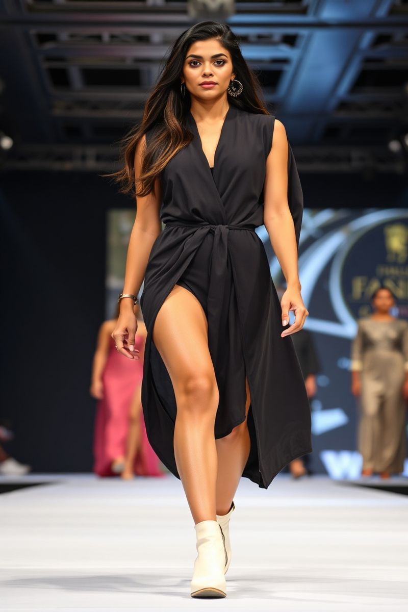 Aanya Sharma fashion runway walk