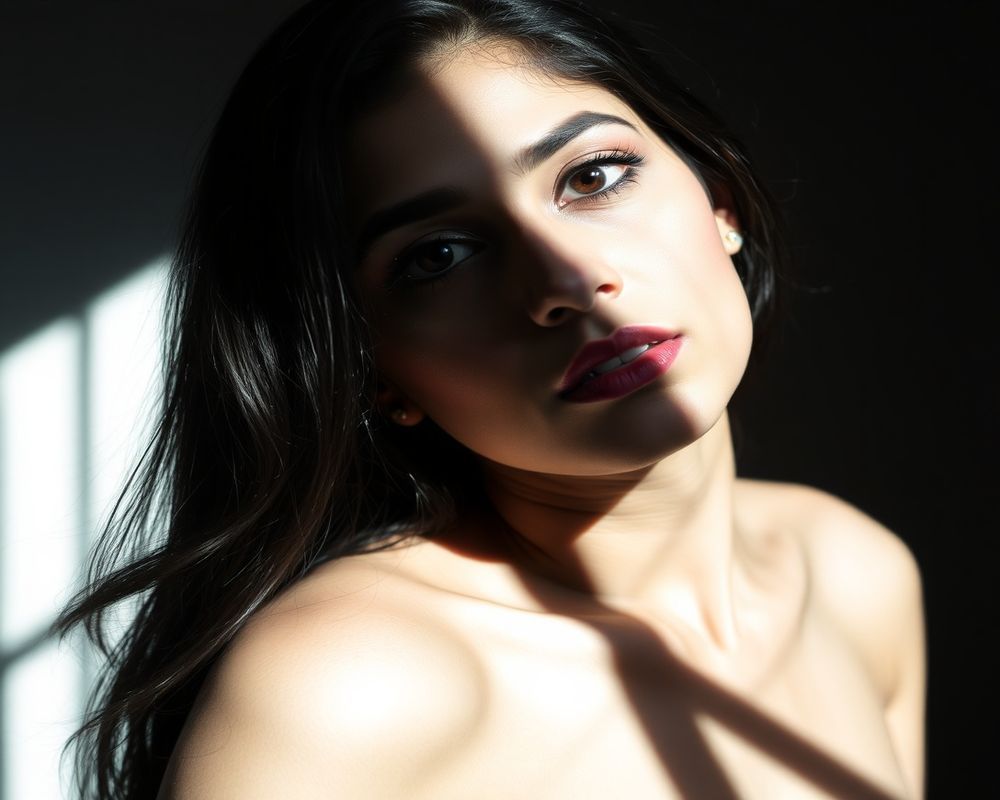 Aanya Sharma artistic creative portrait