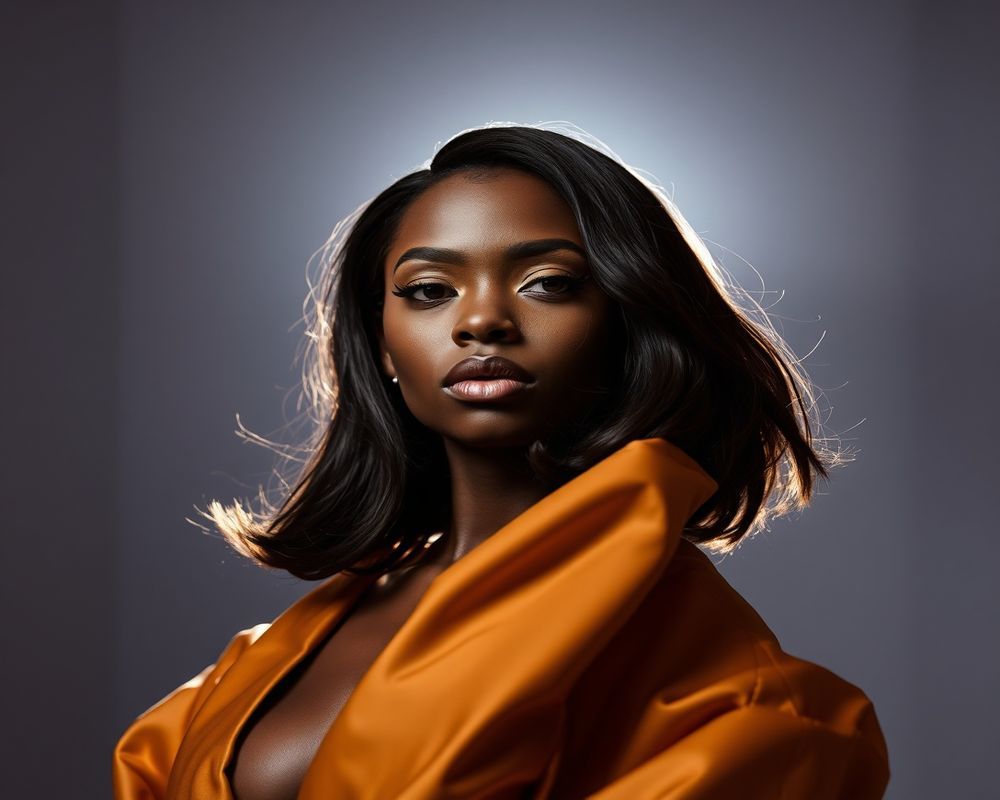 Adaeze Okafor high fashion editorial photograph