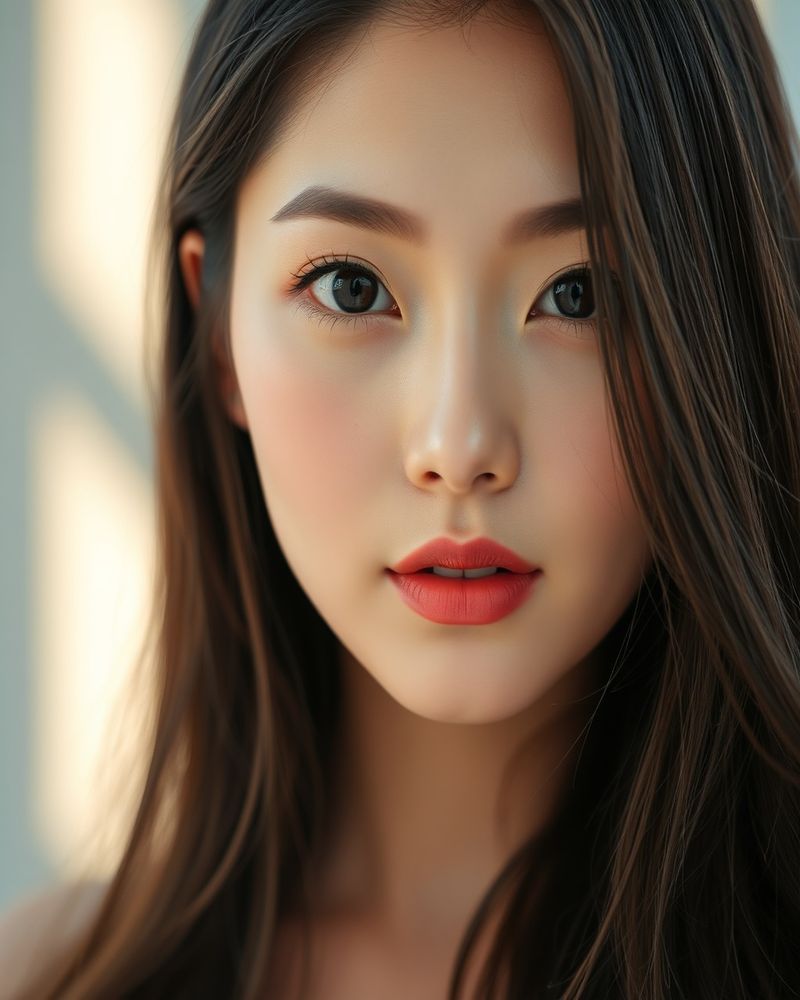 Akari Nakamura beauty close-up portrait
