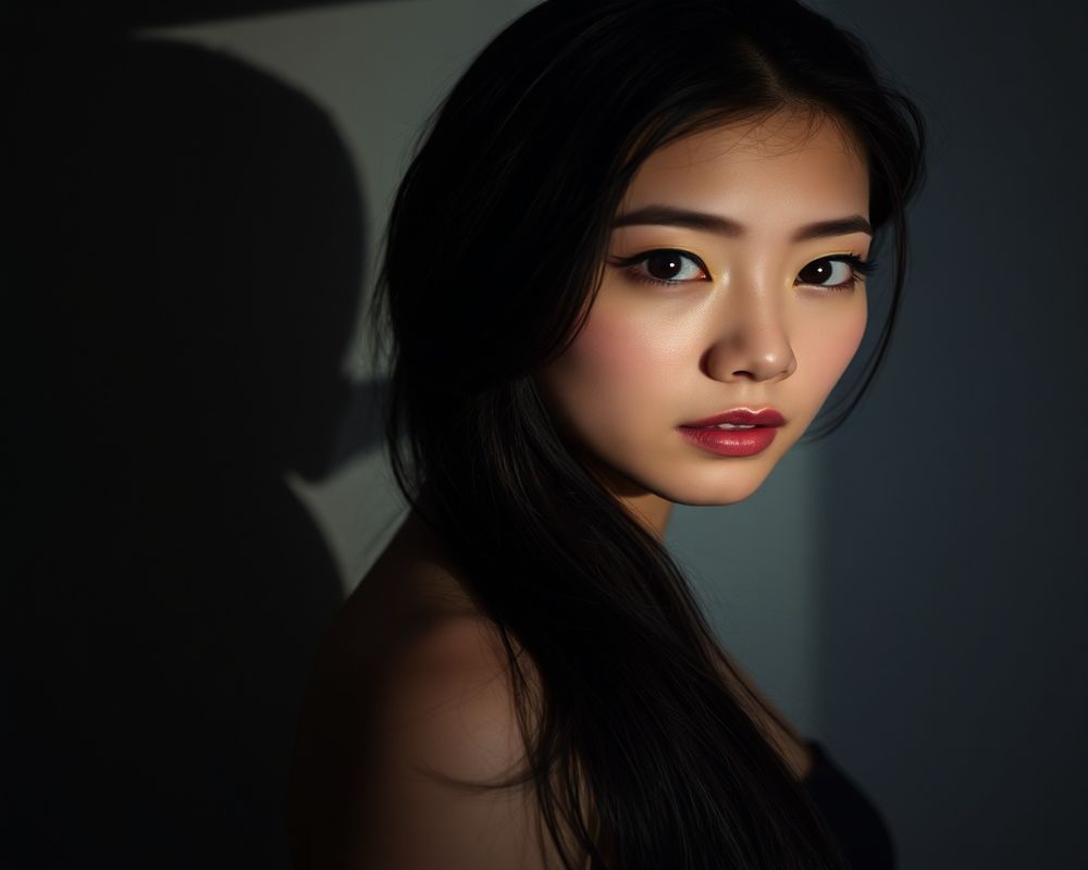 Akari Tanaka artistic creative portrait