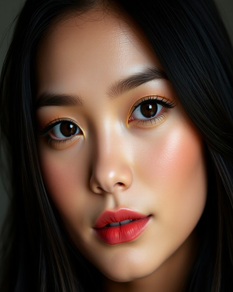 Alessandra Bautista beauty close-up portrait with soft lighting