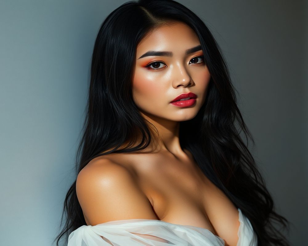 Alessandra Reyes high fashion editorial photograph