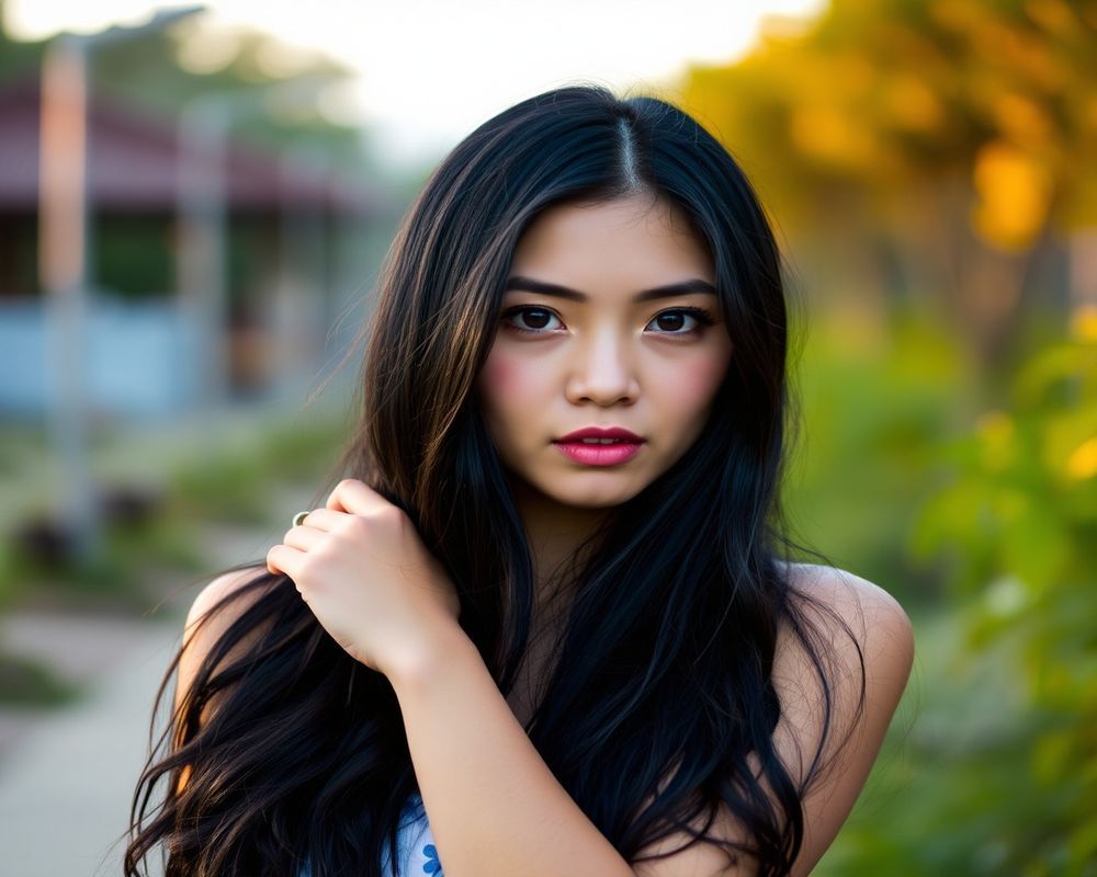 Alessandra Reyes natural outdoor lifestyle portrait