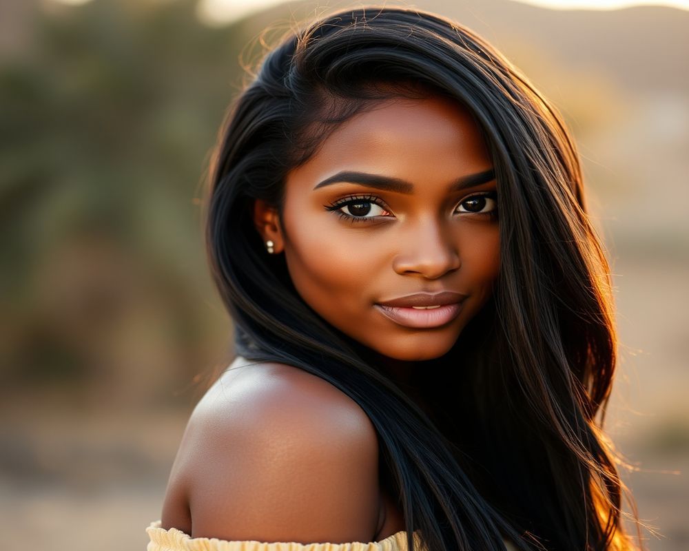 Amara Gebre lifestyle personality shot in natural outdoor setting