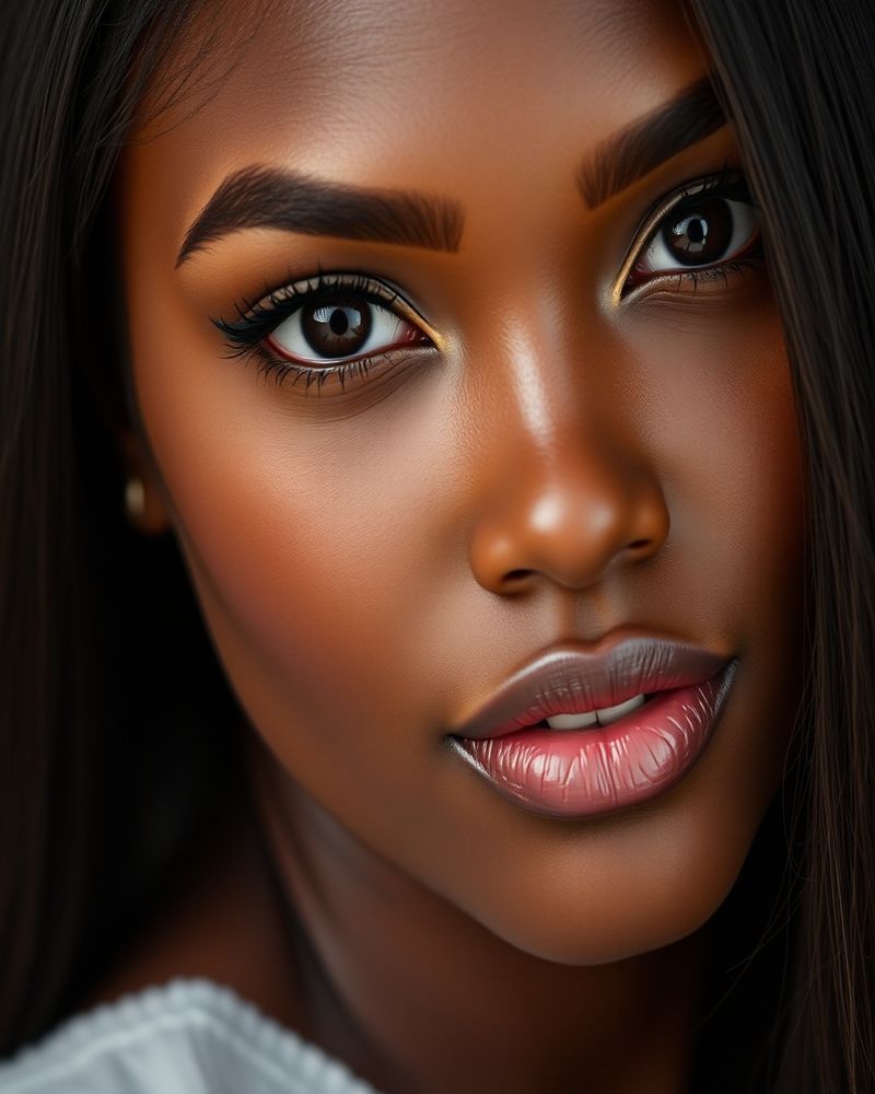 Amara Nwosu beauty close-up portrait