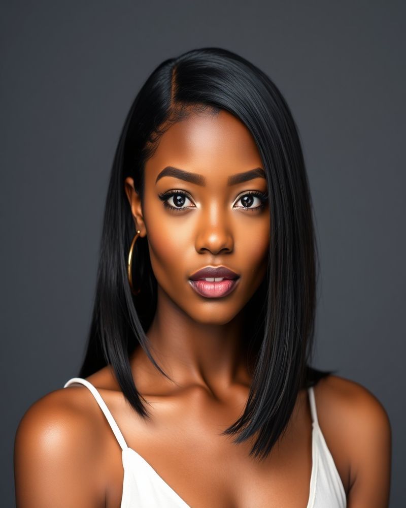 Amara Okafor professional headshot, studio lighting