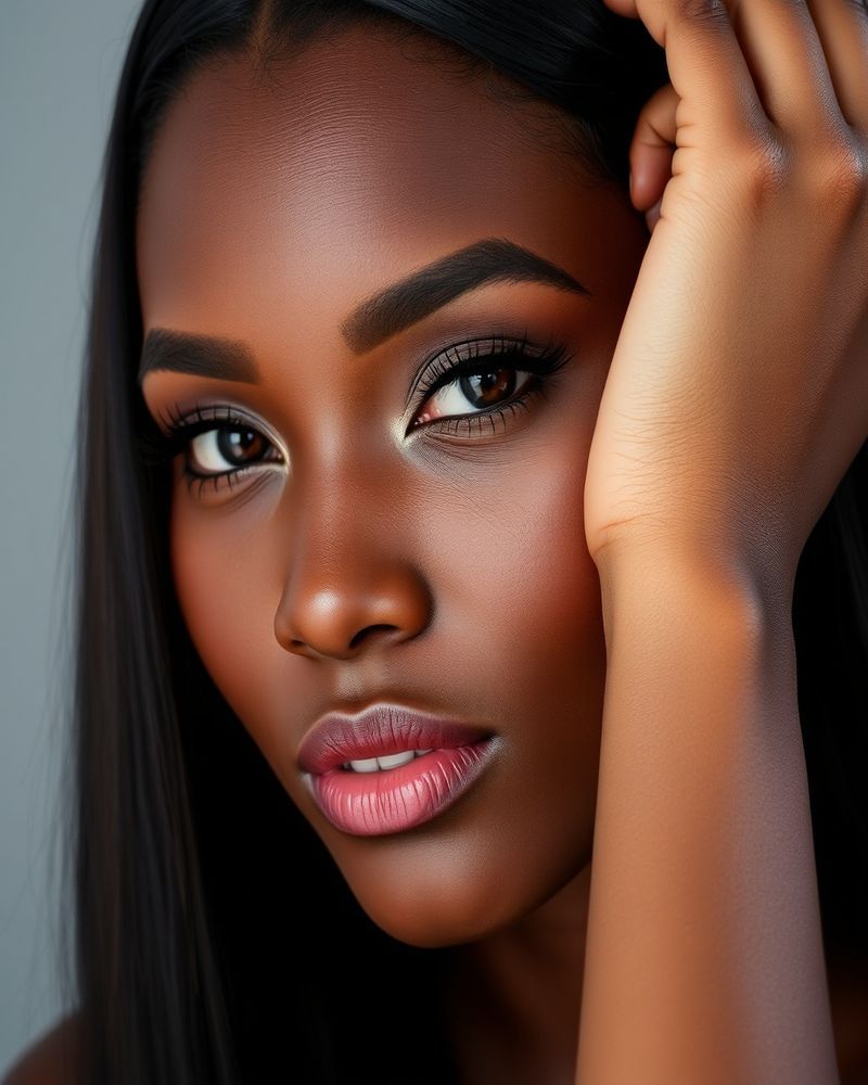 Amara Okeke beauty close-up portrait
