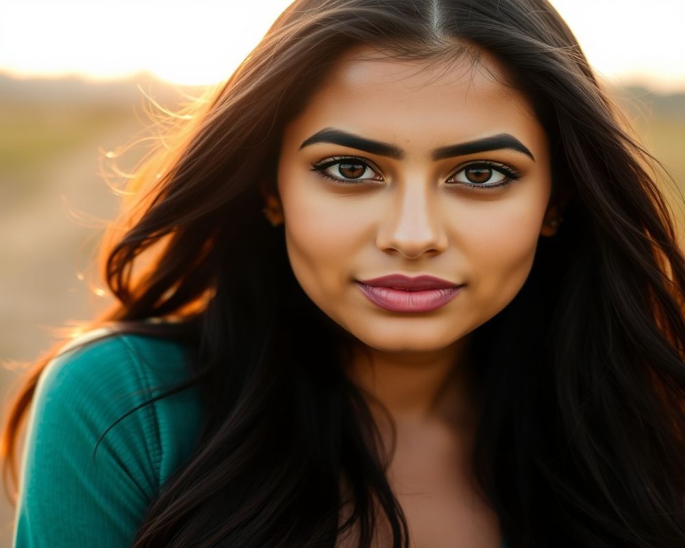 Amaya Fernando lifestyle personality shot in natural outdoor setting