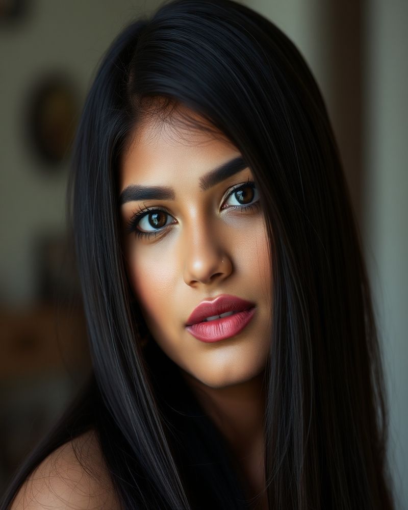 Amaya Wickramasinghe beauty close-up portrait