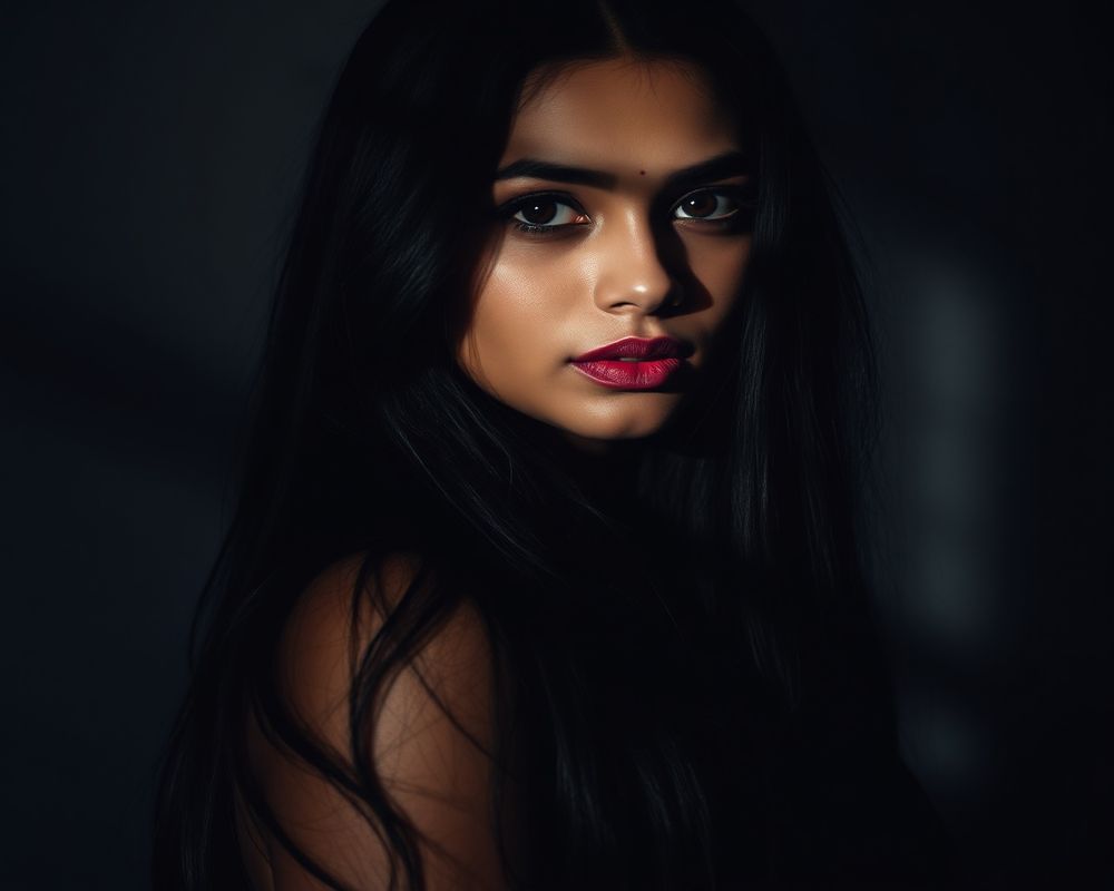 Amaya Wickramasinghe artistic creative portrait