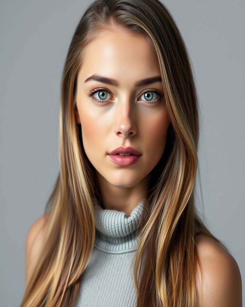 Amelie Laurent professional headshot, studio lighting with neutral background