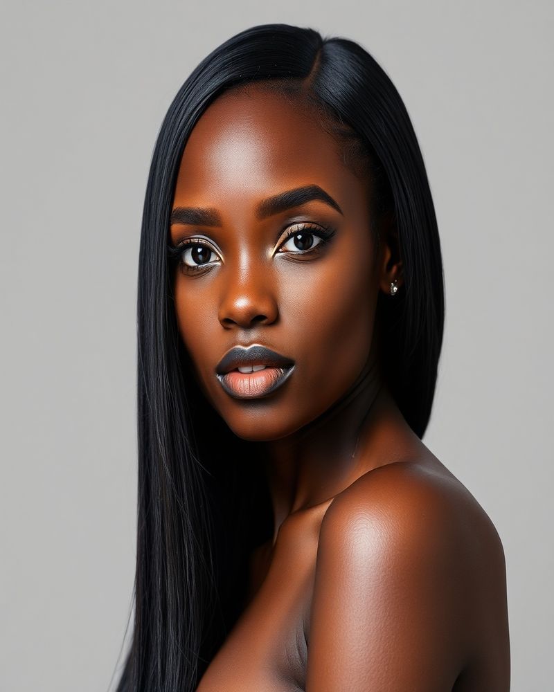 Amina Diallo professional headshot, studio lighting with neutral background