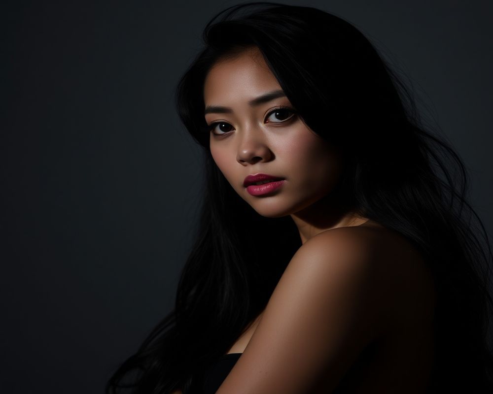 Ana Delgado artistic creative portrait