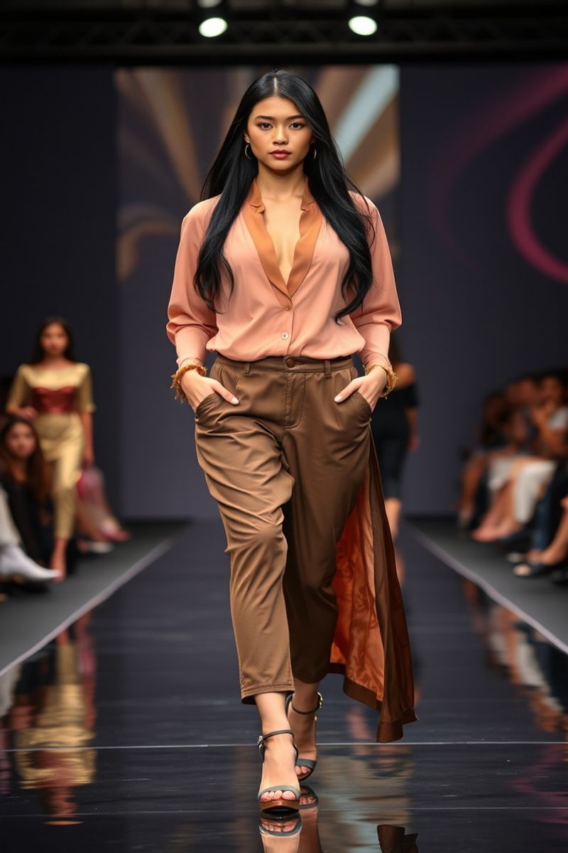 Ana Patricia Cruz fashion runway walk