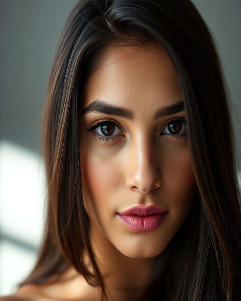 Ananya Malhotra beauty close-up portrait with flawless skin