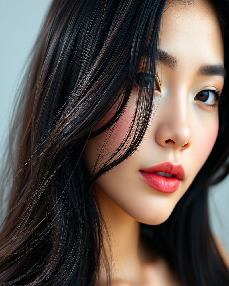 Angelica Bautista beauty close-up portrait with soft lighting