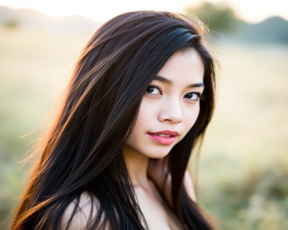 Angelica Cruz lifestyle personality shot in natural outdoor setting