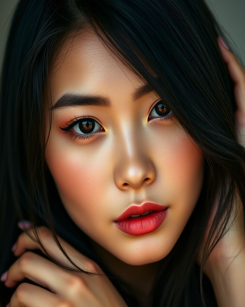 Angelica Lim beauty close-up portrait