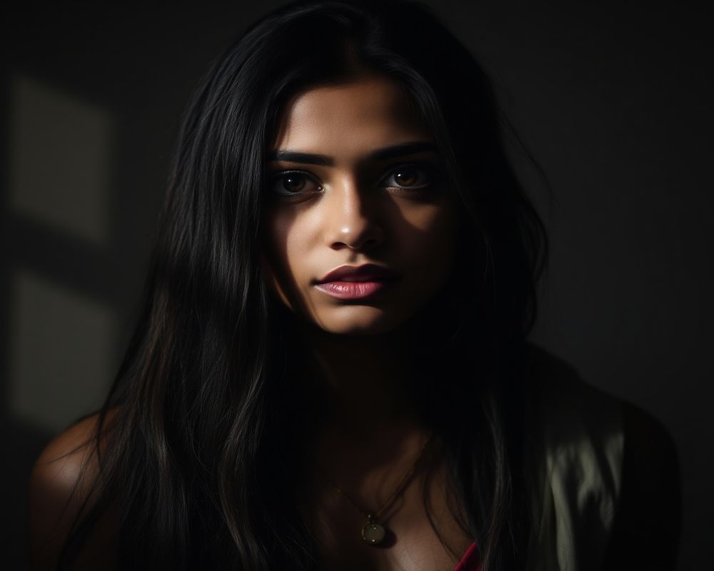 Anika Desai artistic creative portrait