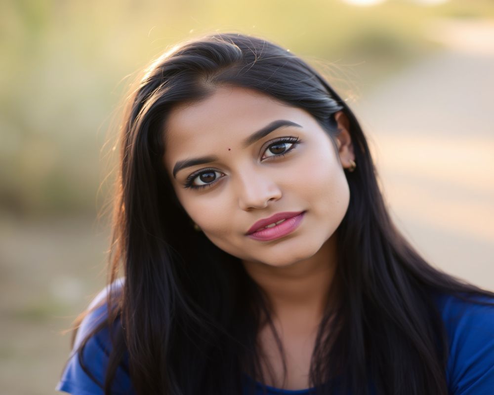 Anjali Wijesinghe lifestyle personality shot in natural outdoor setting