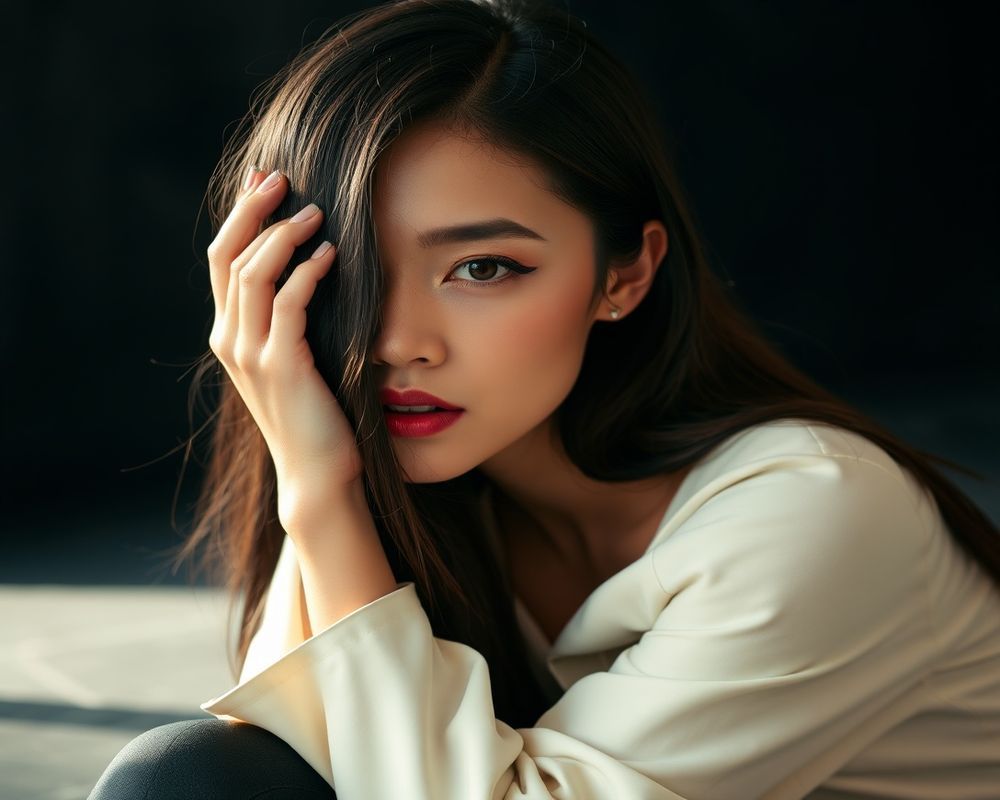 Apinya Rattanachai high fashion editorial