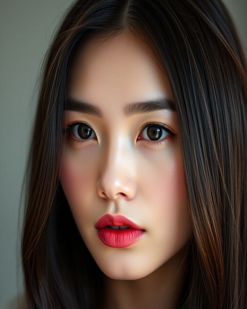 Apinya Rattanachai beauty close-up portrait