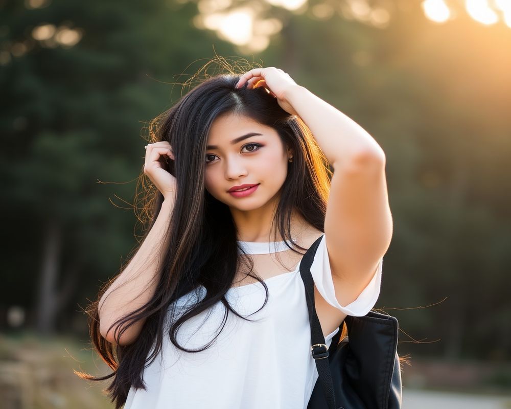 Araya Siripong natural outdoor lifestyle portrait
