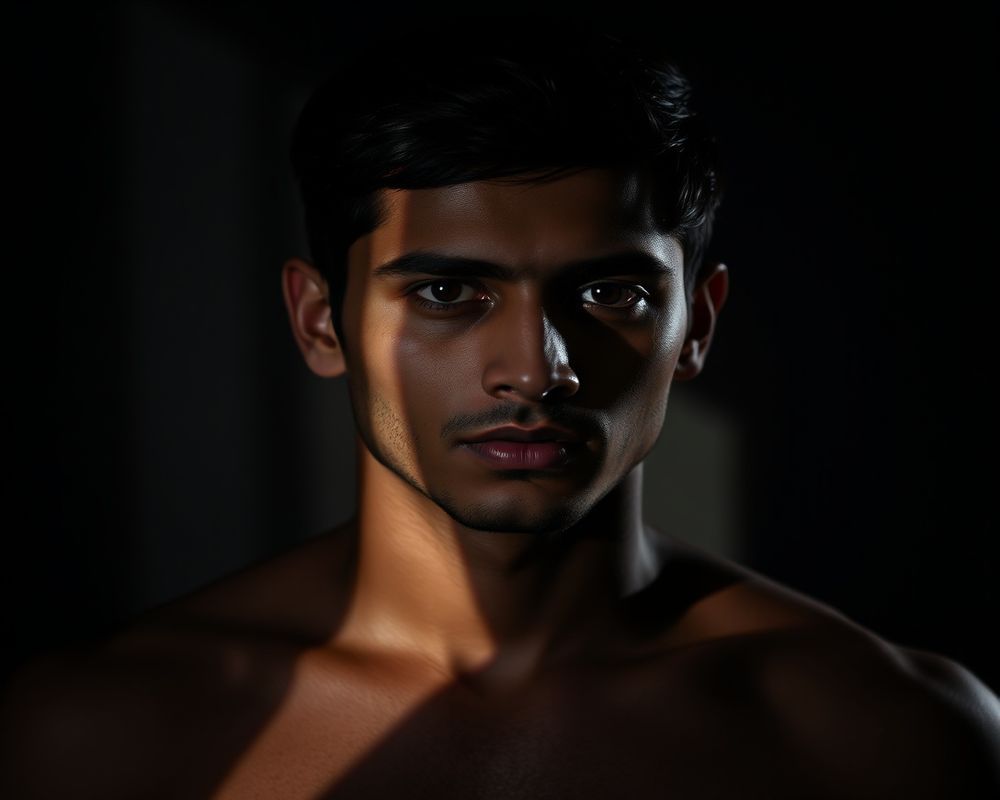 Arjun Desai artistic creative portrait