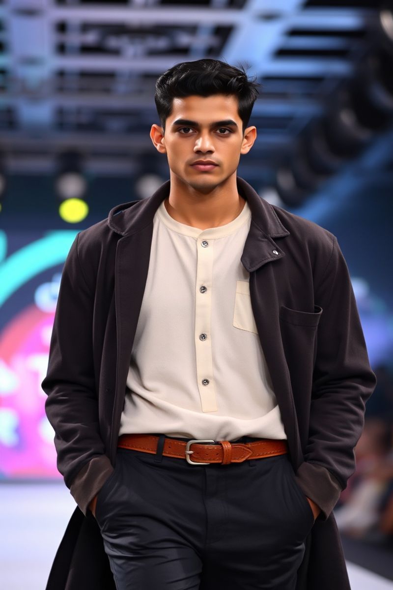 Arjun Kapoor fashion runway walk in designer clothing