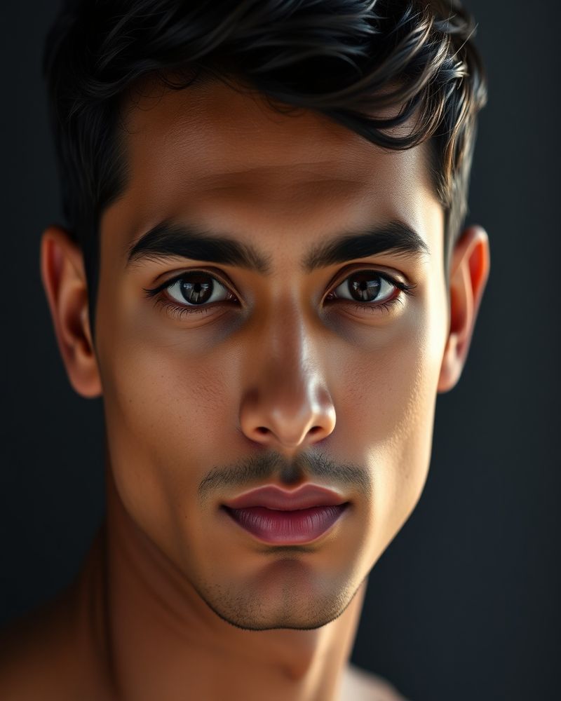 Arjun Malhotra beauty close-up portrait