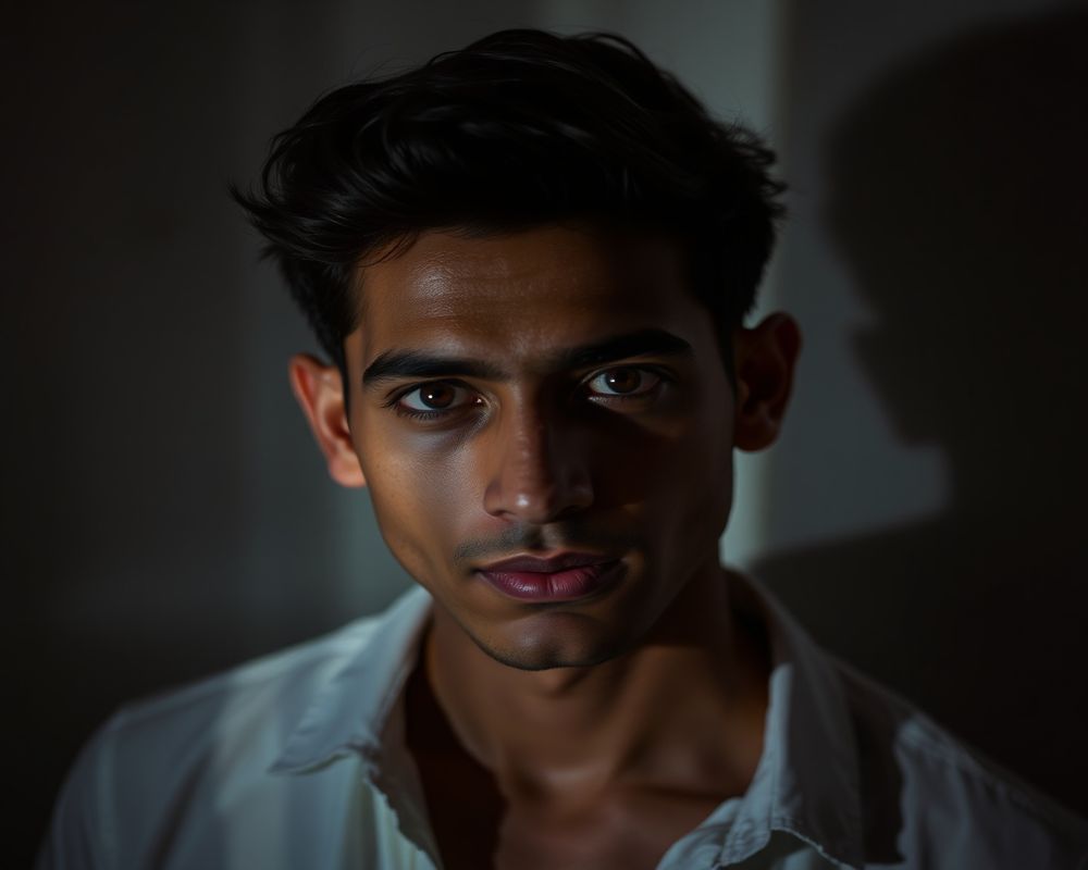 Arjun Malhotra artistic creative portrait