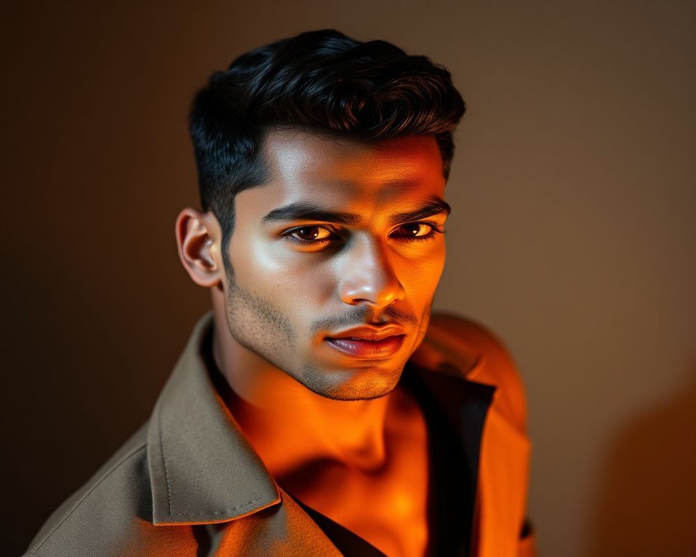 Arjun Mehta high fashion editorial
