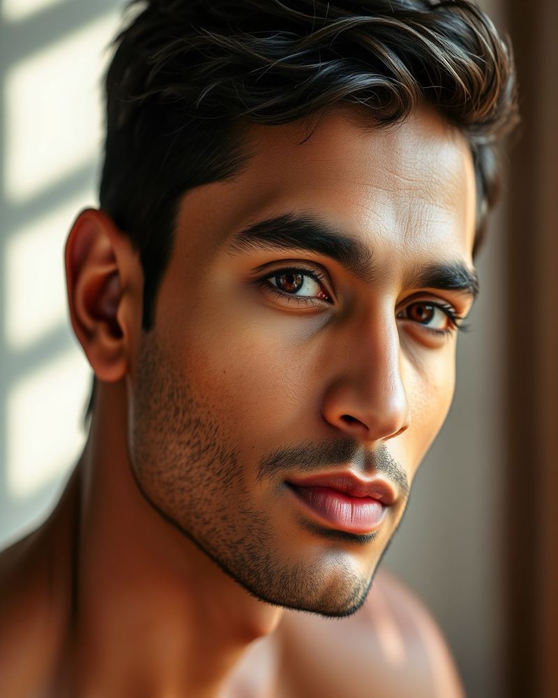Arjun Mehta beauty close-up portrait