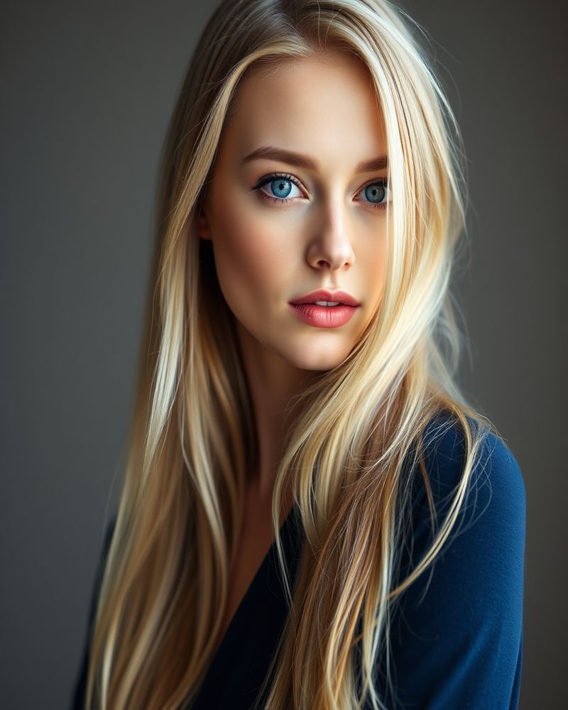 Astrid Bergström professional headshot with studio lighting