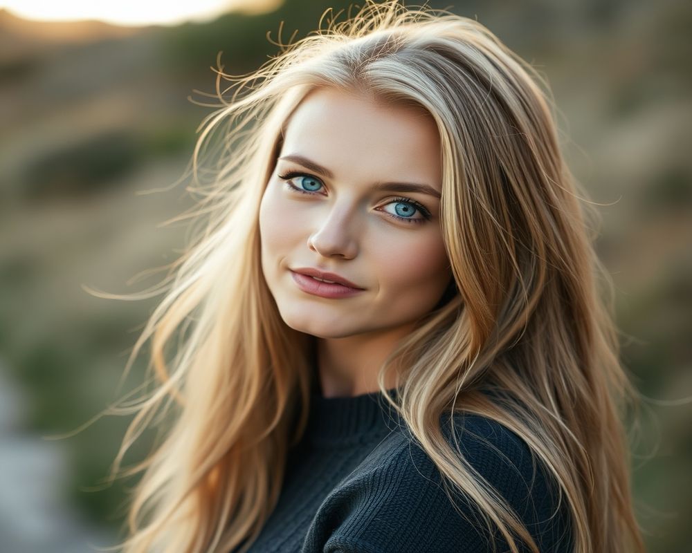 Astrid Bergström lifestyle personality shot in natural outdoor setting