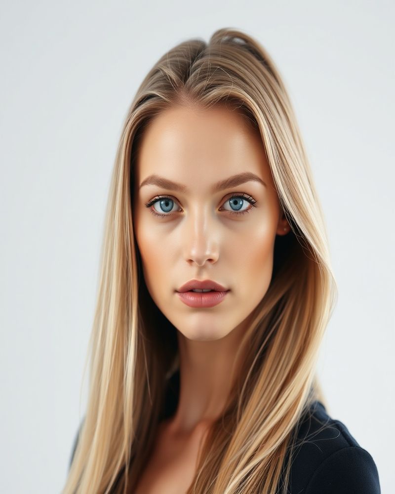 Astrid Lindgren professional headshot, studio lighting