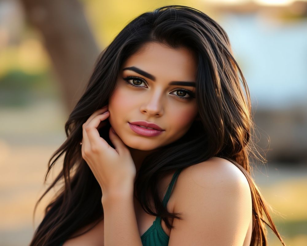 Beatriz Andrade lifestyle personality shot in natural outdoor setting