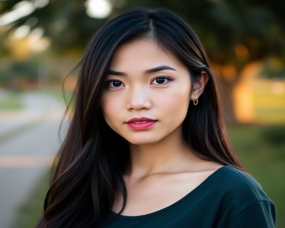 Bianca Mercado lifestyle personality shot in natural outdoor setting