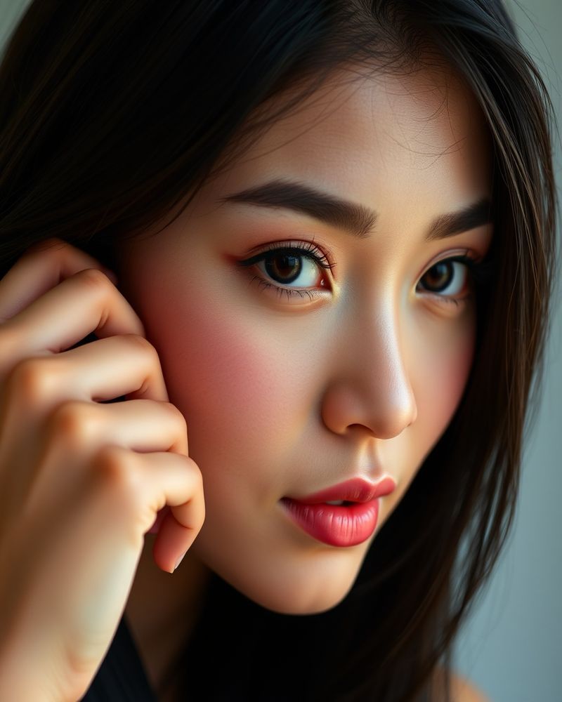 Bianca Serrano beauty close-up portrait
