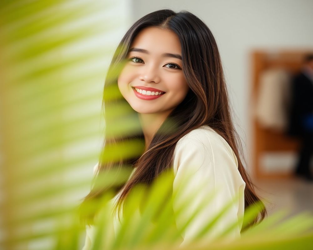 Bianca Villanueva commercial brand campaign with natural smile